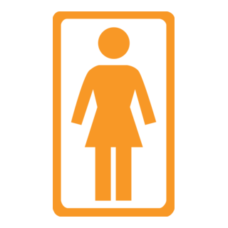 Girl Skateboard Logo PNG Vector