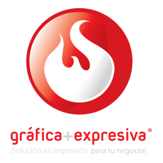 Gráfica Expresiva Logo PNG Vector