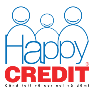 Happy Credit Logo PNG Vector