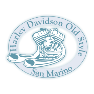 Harley Davidson Old Style San Marino Logo PNG Vector