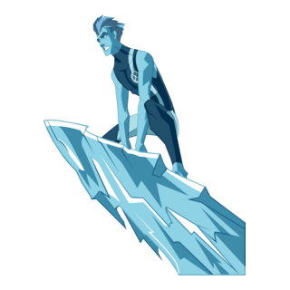 Ice Man Logo PNG Vector