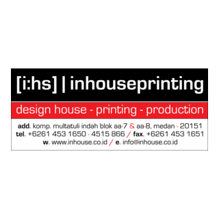 Inhouse Printing Logo PNG Vector
