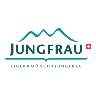 Jungfrau Eiger Mönch Jungfrau Logo PNG Vector