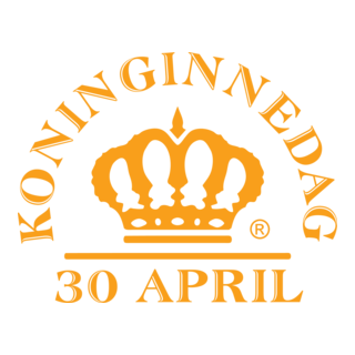 Koninginnedag Nederland Logo PNG Vector