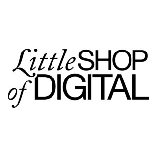 Little Shop of Digital Logo PNG Vector