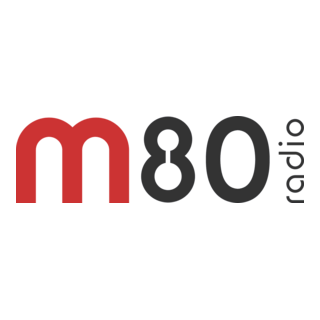 M80 Radio Logo PNG Vector