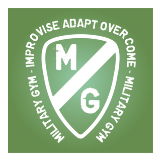 Military Gym Logo PNG Vector