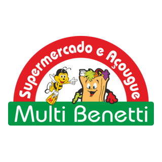 Multi Benetti Supermercados Logo PNG Vector