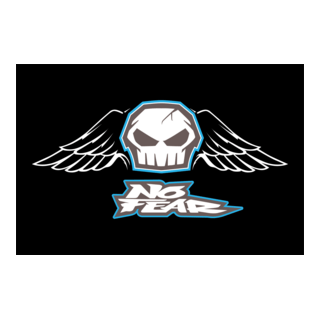 No Fear Skull Logo PNG Vector