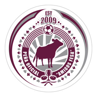 Peña Oficial Amigos Fesa Logo PNG Vector