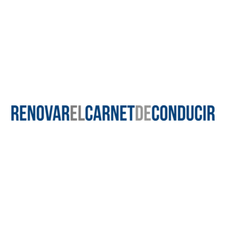 Renovar Carnet de Conducir Logo PNG Vector