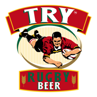 Rugby Beer Logo PNG Vector