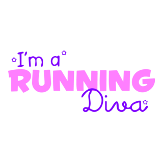 Running Diva Logo PNG Vector