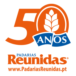Selo Comemorativo Padarias Reunidas. Logo PNG Vector