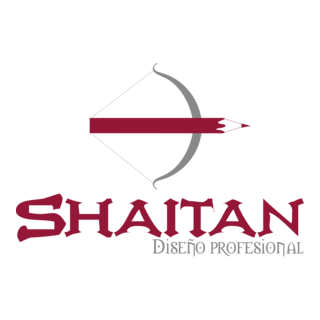 Shaitan Diseño Profesional Logo PNG Vector