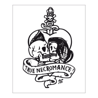 SKULL NECROROMANCE Logo PNG Vector