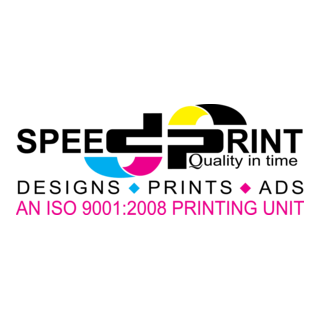 Speed Print Logo PNG Vector