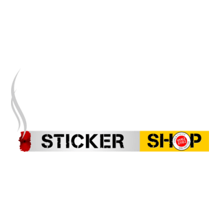 Sticker Shop Logo PNG Vector