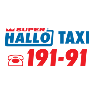 Super Hallo Taxi Logo PNG Vector