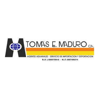 Tomas Maduro Agentes Aduanales Logo PNG Vector