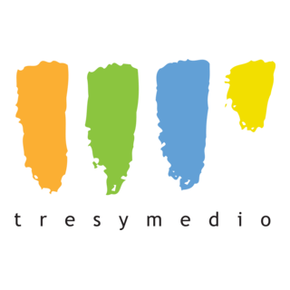 tres y medio Logo PNG Vector