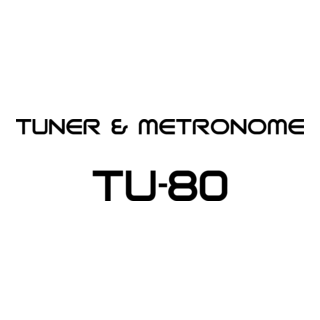 TU-80 Tuner & Metronome Logo PNG Vector