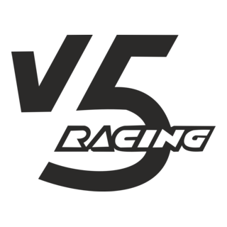 V5 - Racing Logo PNG Vector