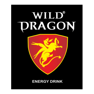 Wild Dragon Energy Drink Logo PNG Vector