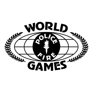 world police & fire games Logo PNG Vector