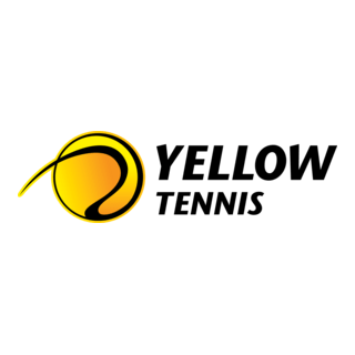 Yellow Tennis Logo PNG Vector