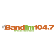 104.7 BAND FM Grande Dourados Logo PNG Vector