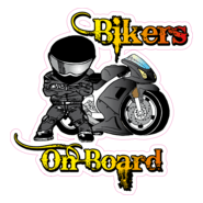Bikers on Board Logo PNG Vector
