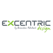 Excentric Design Logo PNG Vector