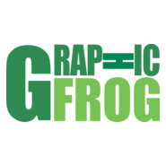 Graphic Frog Logo PNG Vector