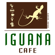 Iguana Cafe Algarve Logo PNG Vector