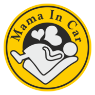 Mama in Car Logo PNG Vector