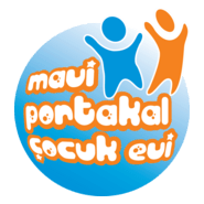 mavi portakal çocuk evi Logo PNG Vector
