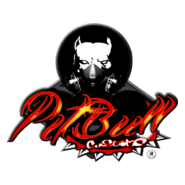Pitbull Customs Cars Logo PNG Vector