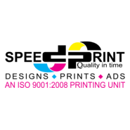 Speed Print Logo PNG Vector