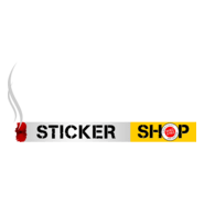Sticker Shop Logo PNG Vector