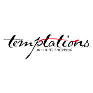 Temptations Inflight Shopping Logo PNG Vector