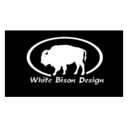 White Bison Design Logo PNG Vector