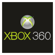 XBox 360 Black Logo PNG Vector