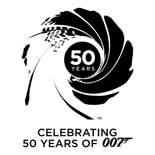 007 50th Anniversary Logo PNG Vector