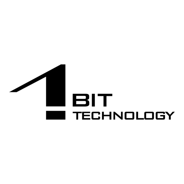 1 Bit Technology Logo PNG Vector (AI) Free Download