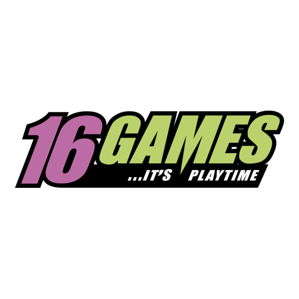 16 Games Logo PNG Vector