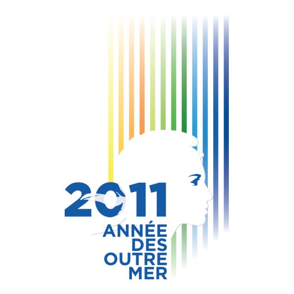 2011 année des Outre mers Logo PNG Vector