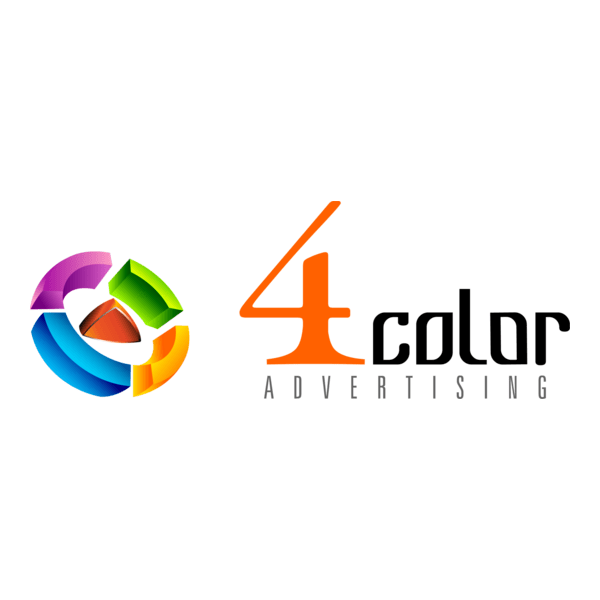 4 Colour Advertising Logo PNG Vector
