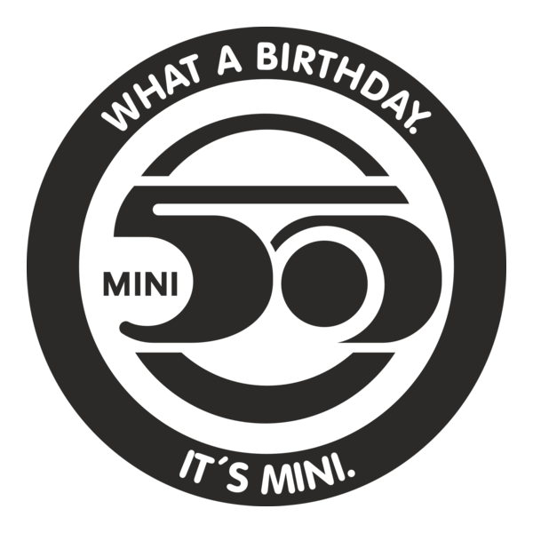50 Aniv MINI Logo PNG Vector