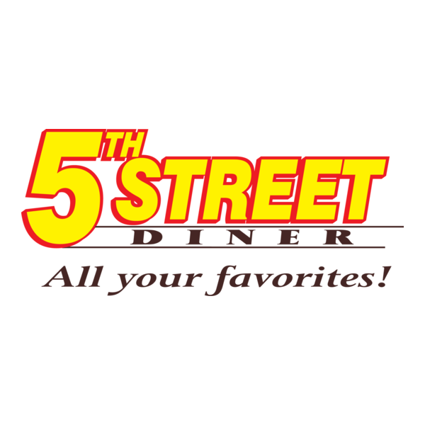 5th Street Diner Logo PNG Vector